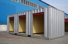 3 Rooms Self Storage Containers